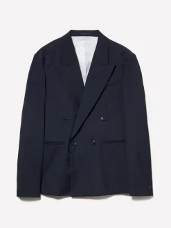 Blazer doppiopetto blu scuro
