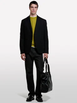 Blazer sartoriale nero slim comfort fit