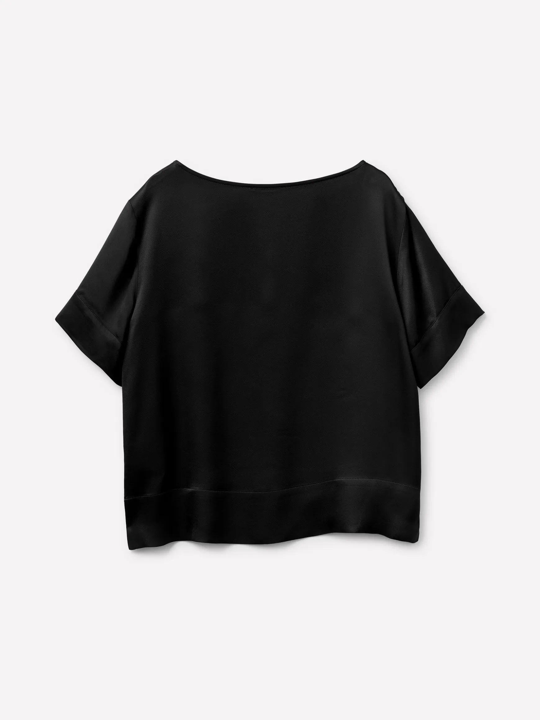 Blusa boxy fit in satin