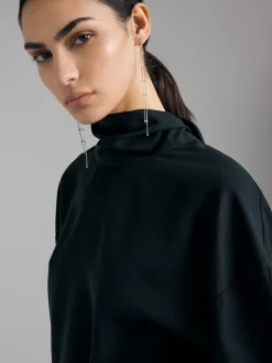 Blusa con sciarpina