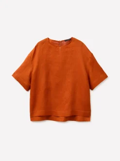 Blusa in puro lino