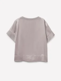 Blusa in satin