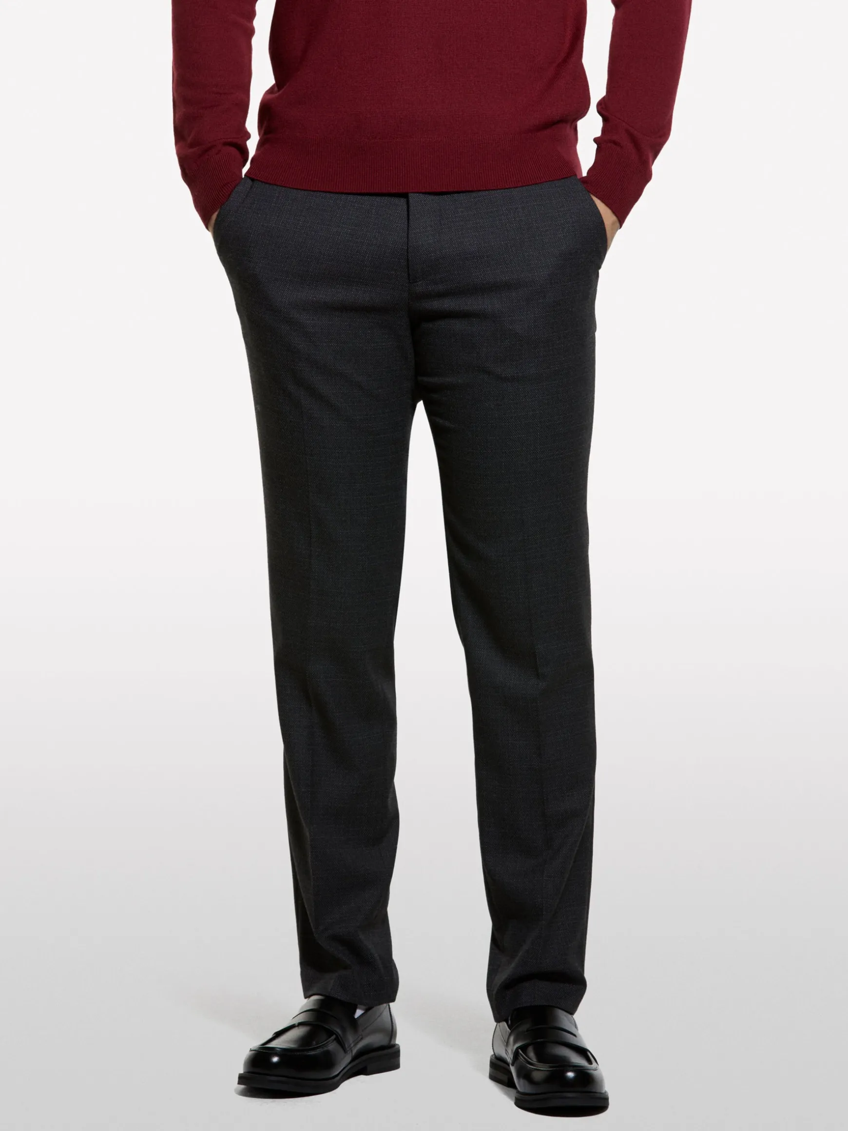 Chino slim comfort fit neri