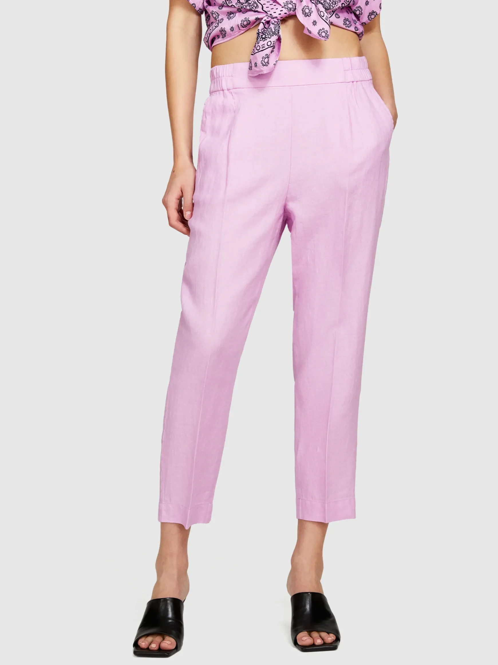 Joggers 100% lino