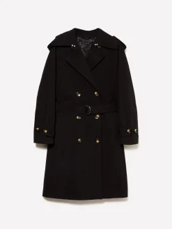Trench midi doppiopetto