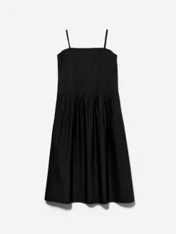 Vestito midi nero svasato